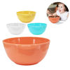 Imagen de Bowls plasticos redondos X 4 pzas diferentes colores -13,5X7