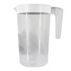 Imagen de Jarra plástica con tapa y asa Capacidad: 2.5 Lts