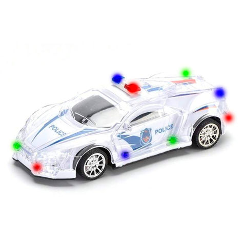 Imagen de Auto policia en caja  - 21X10cm. - 2 colores