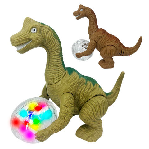 Imagen de Dinosaurio con luz y sonido - 19X17cm - 2 colores