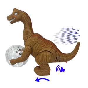 Imagen de Dinosaurio con luz y sonido - 19X17cm - 2 colores