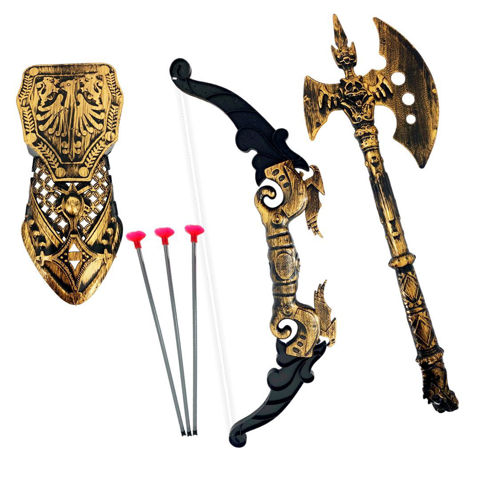 Imagen de Espada con arco-fechas y muñequera de proteccion-43X18cm