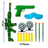 Imagen de Metralleta+pistola lanza dardos c/accesrios-blister 57X12,5c