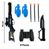 Imagen de Escopeta lanza dardos-con cuchillo y accesorios-blister57X25