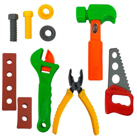 Imagen de Herramientas de juguete-set en bolsa 19X15cm