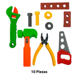 Imagen de Herramientas de juguete-set en bolsa 19X15cm