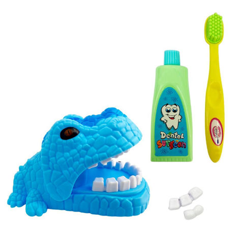 Imagen de Dinosaurio dentista-blister 24X18cm,