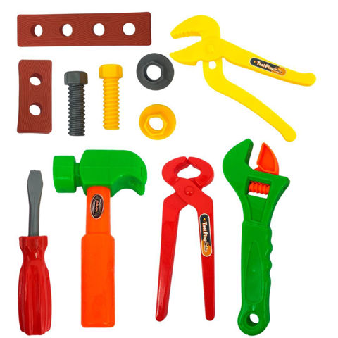Imagen de Herramientas de juguete-set 11 piezasen bolsa 19X14cm
