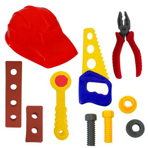 Imagen de Casco de seguridad de juguete en red-20X15cm