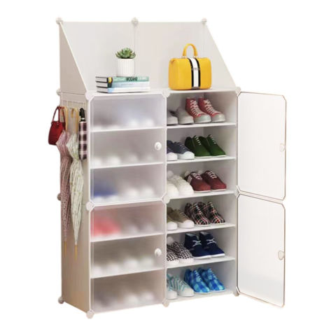 Imagen de Zapatera Organizador de Calzado 24 pares Puertas Estante