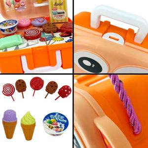 Imagen de Mochila dinosaurio-postre en casa-20x15cm.