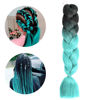 Imagen de Aplique de pelo sintetico trenzado californiana fantasia-col