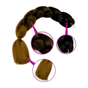 Imagen de Aplique de pelo sintetico trenzado californiana fantasia-col