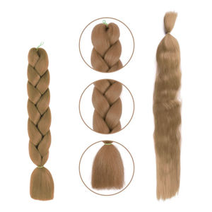 Imagen de Aplique de pelo sintetico trenzado-color 27# - 60cm