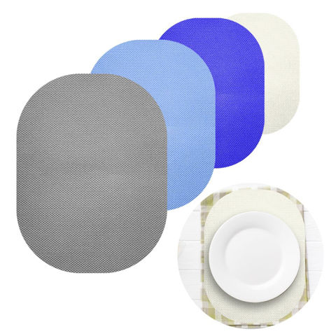 Imagen de Individual de mesa calado ovalado 6 unidades