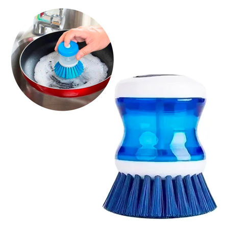 Imagen de Cepillo con deposito para jabon liquido-8,5cm. 4 colores