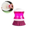 Imagen de Cepillo con deposito para jabon liquido-8,5cm. 4 colores