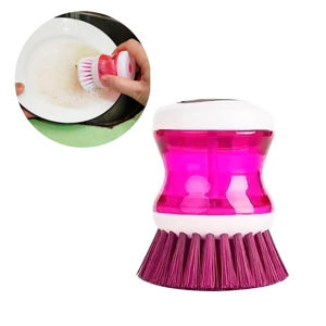 Imagen de Cepillo con deposito para jabon liquido-8,5cm. 4 colores