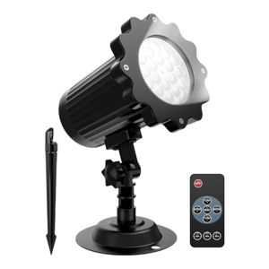 Imagen de Proyector led con imágenes y control remoto navidad