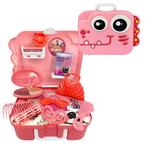 Imagen de Mochila dinosaurio-set belleza-20x15cm.