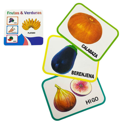 Imagen de Tarjetas de aprendizaje en español - Diseños temáticos surtidos