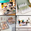 Imagen de Organizador para maquillaje acrílico transparente 3 niveles
