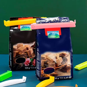 Imagen de Pinza para bolsa de alimentos 4 piezas-12,5cm.