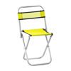Imagen de Silla plegable Banqueta con respaldo pesca camping en metal