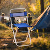 Imagen de Silla plegable Banqueta con respaldo pesca camping en metal