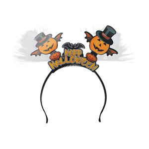 Imagen de Vincha Halloween calabaza bruja cotllón