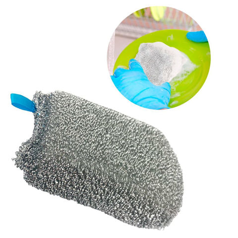 Imagen de Esponja recubiertas de acero 1pc.carton-5x8x13cm.