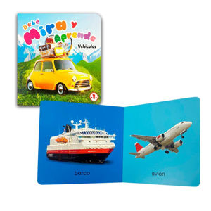 Imagen de Libro mira y aprende en español 13x13