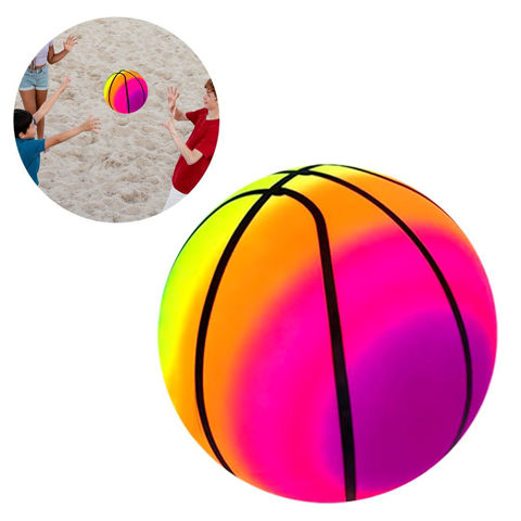 Imagen de Pelota de  goma colores flúo