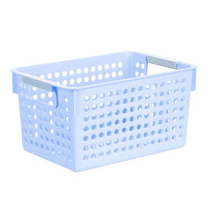 Imagen de Canasto organizador calado plástico multiuso con asas