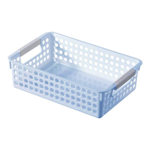 Imagen de Canasto organizador calado plástico multiuso con asas