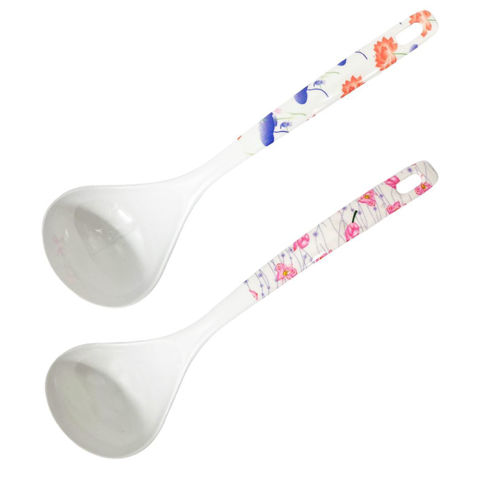 Imagen de Cucharon de melamina Mango estampado - Diseños Surtidos