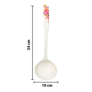 Imagen de Cucharon de melamina mango estampado