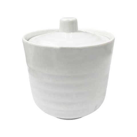 Imagen de Azucarero de melamina blanco 4,5 inch