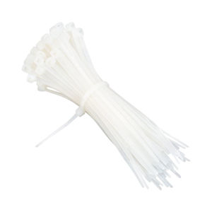 Imagen de Precintos plásticos blancos100 unidades