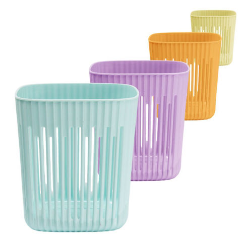 Imagen de Cesto calado plástico rectangular 13cmx12cm