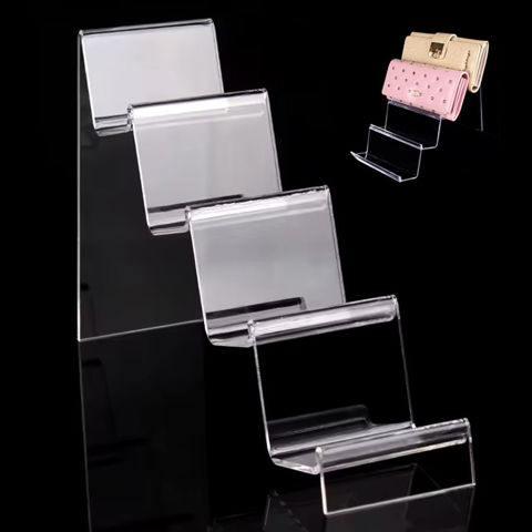 Imagen de Exhibidor de acrílico transparente 4 niveles