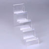 Imagen de Exhibidor de acrílico transparente 4 niveles
