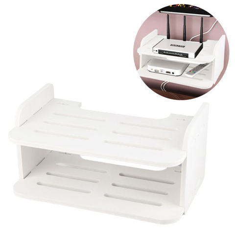 Imagen de Repisa-organizador para canalera-modem