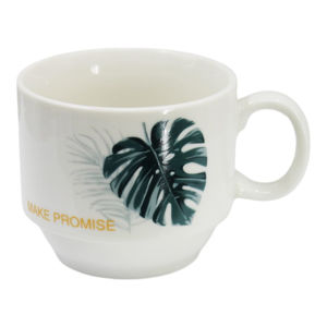 Imagen de Set de Tazas estampadas con soporte metálico