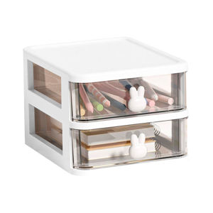 Imagen de Organizador con 2 cajones - Multifuncional Escritorio Cosméticos