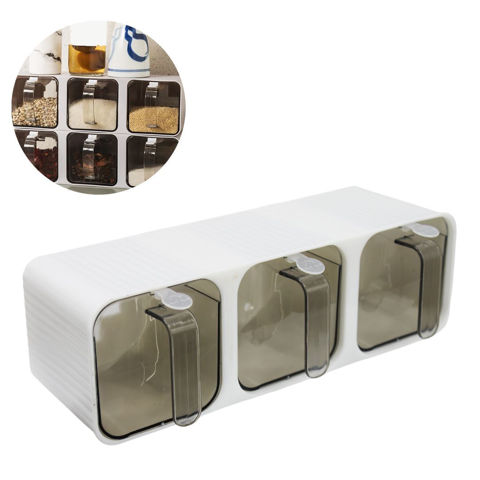 Imagen de Caja de condimentos para montar en la pared-con cuchara