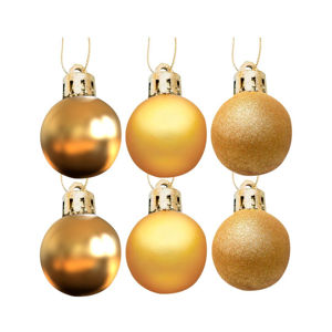 Imagen de Bola esfera de navidad 6 unidades