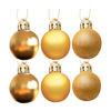 Imagen de Bola esfera de navidad 6 unidades