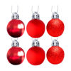Imagen de Bola esfera de navidad 6 unidades