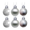 Imagen de Bola esfera de navidad 6 unidades